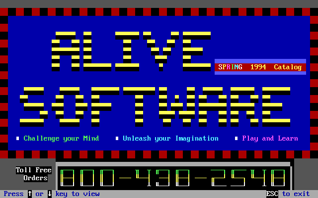 Alive Software catalog