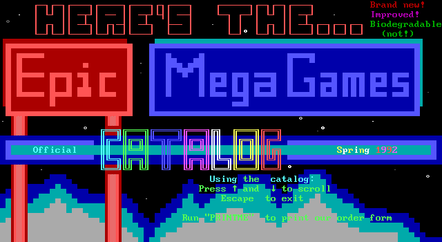 Epic Megagames catalog