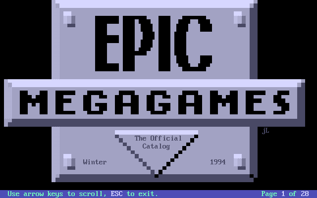 Epic Megagames catalog