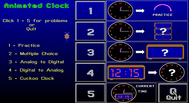 Animated Clock screenshot