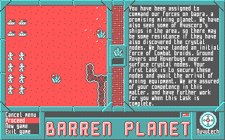 Barren Planet screenshot