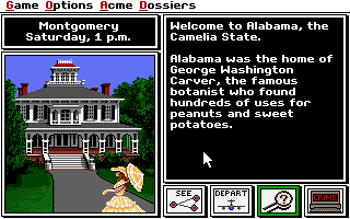 Where in the USA is Carmen Sandiego? screenshot