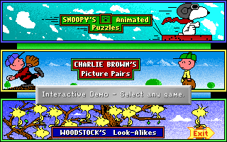 Snoopy's Game Club screenshot