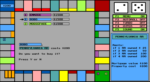 Turbopoly screenshot