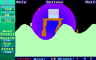 Willy the Beer Varmit's War screenshot